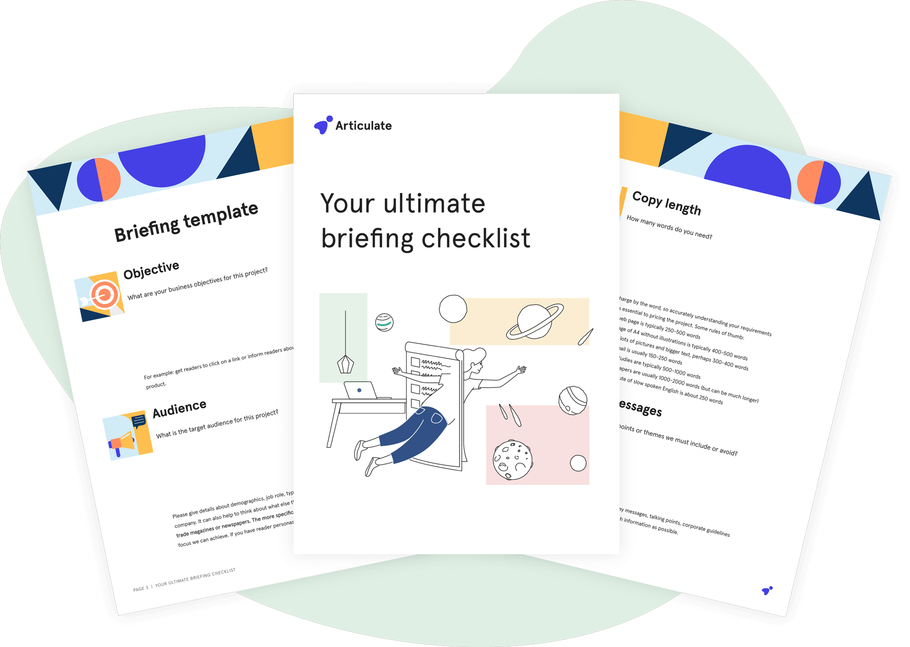 Ultimate briefing checklist (template)