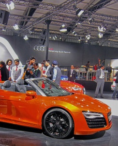 Learn from your competitors: R8 V10 Spyder Plus Audi