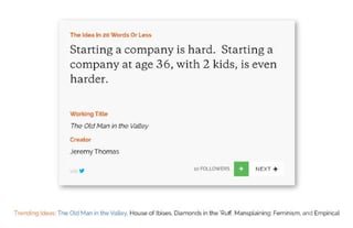 5 fun things for writers to geek out over: a screen shot of the Inkshares website