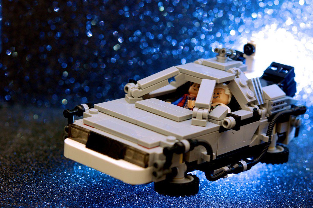 Lego Back to the Future DeLorean