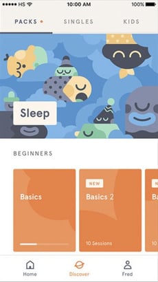 Headspace meditation tracks