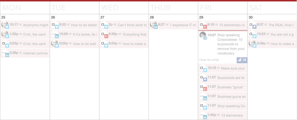 How to create an editorial calendar