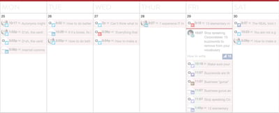 How to create an editorial calendar