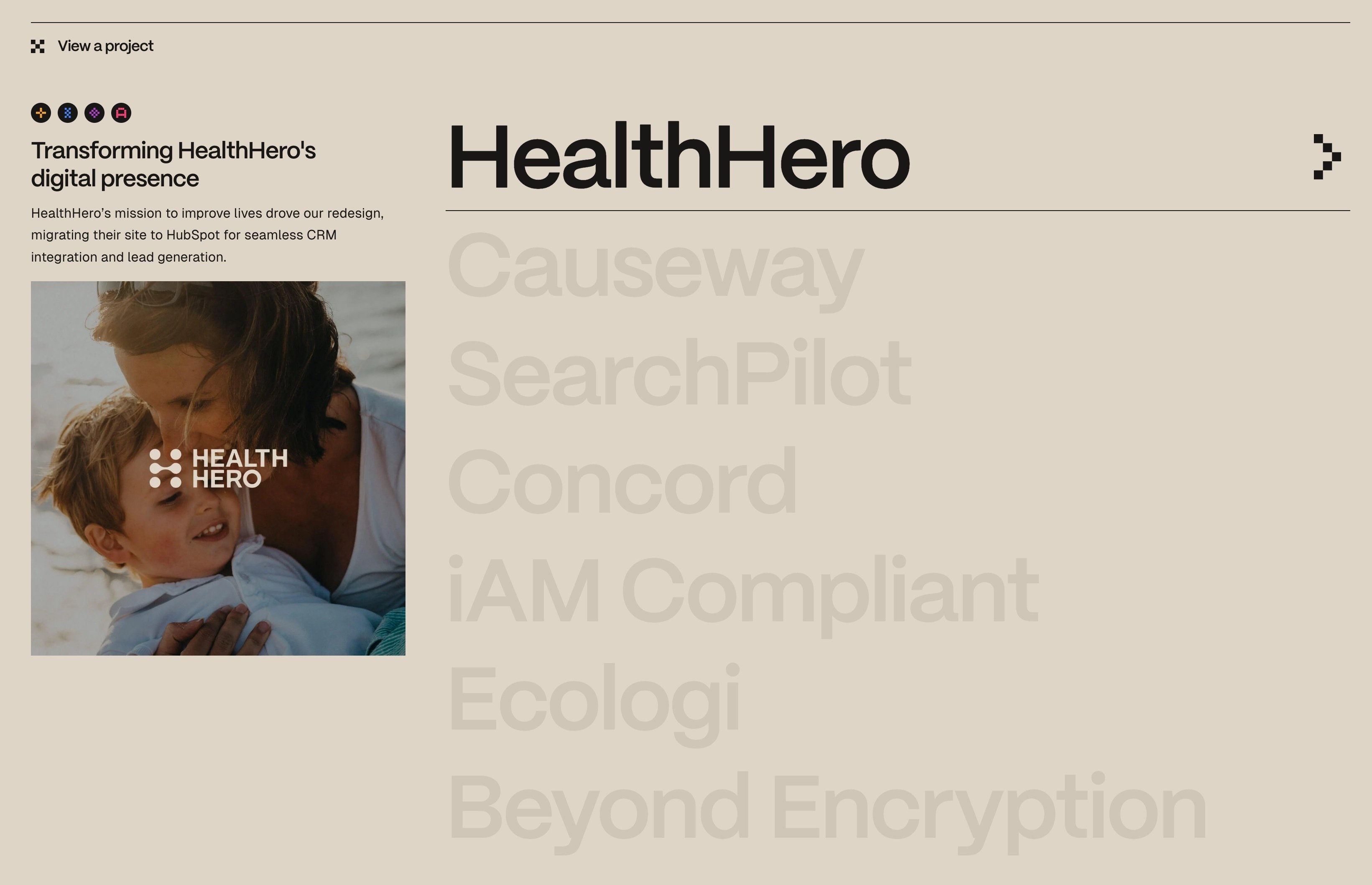 How to design an effective case study section for your website