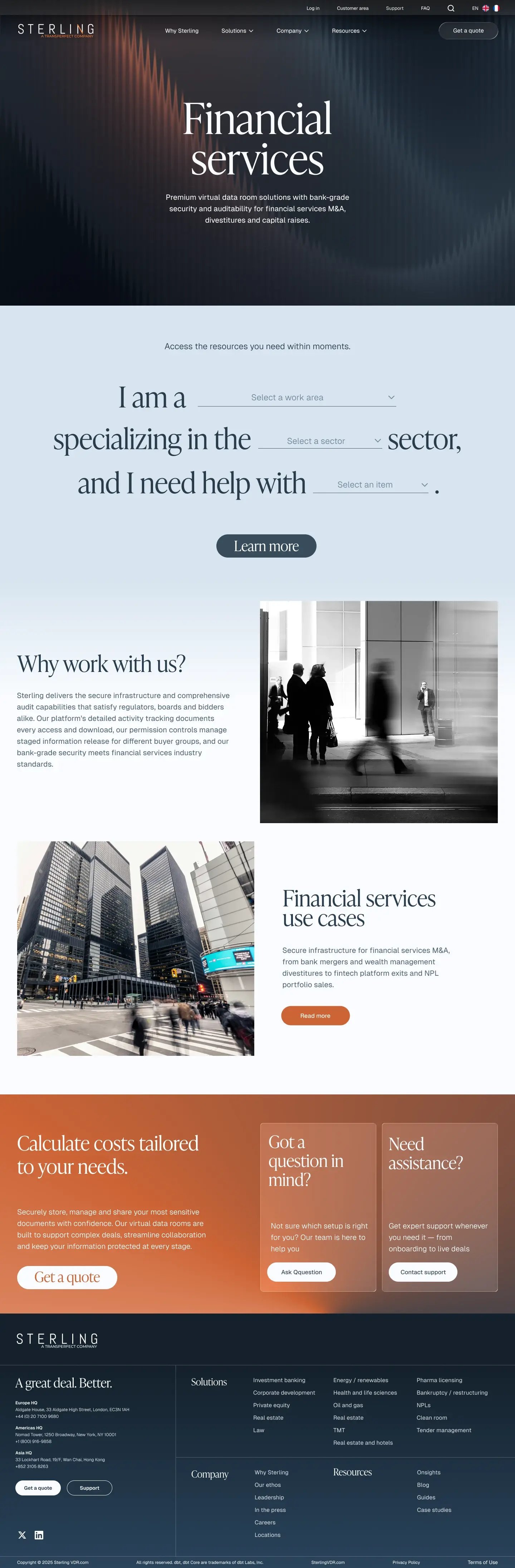 STERLING Homepage