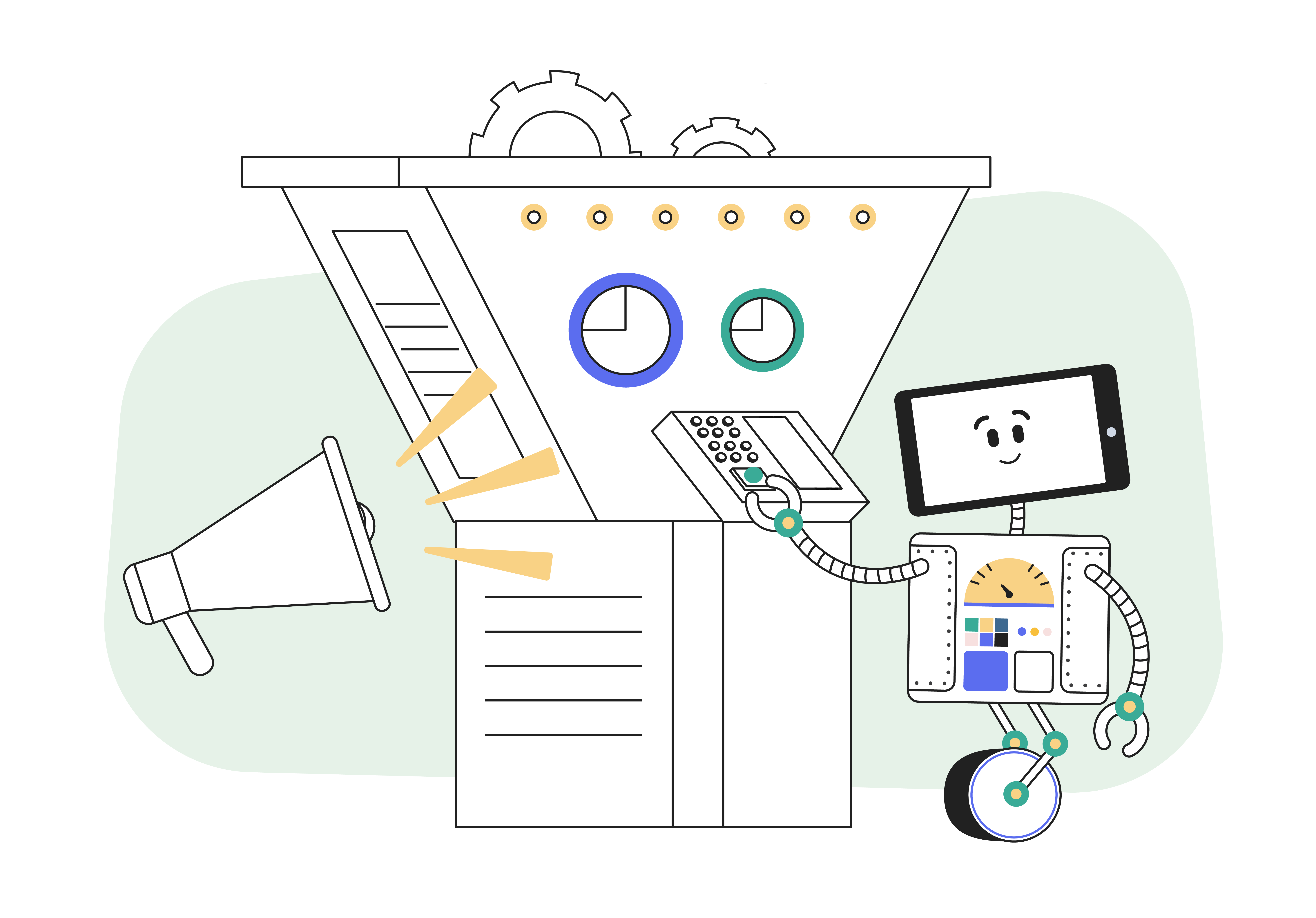 QA for marketing and websites with testing expert Brian Borg, CEO of OnPath Testing - image shows Artie at machine