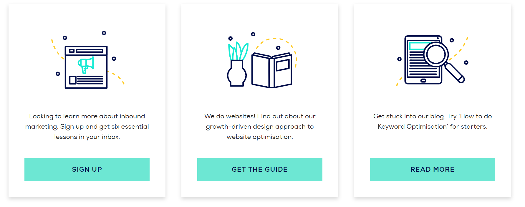 improve contact page design - more resources improve contact page design - more resources (marketing lessons, website design, link to a blog on keywords)