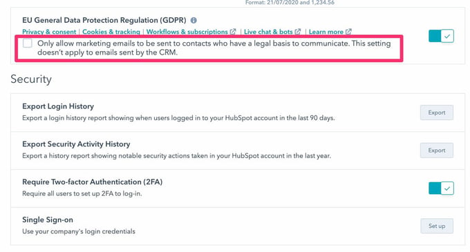 hubspot gdpr compliance 3 only allow compliant marketing emails to be sent