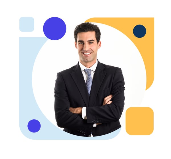 How to use Pay-Per-Click Advertising to get more B2B customers man in suit-01
