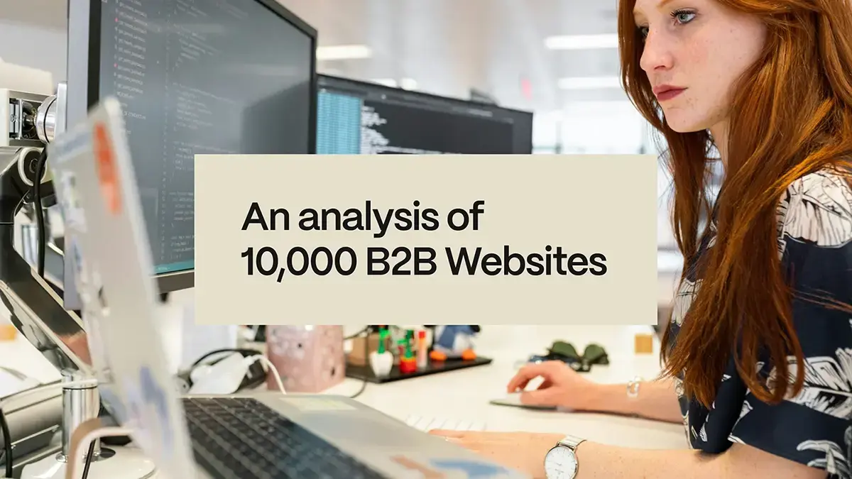 Cover - Spotlight - An analysis of 10,000 B2B Websites