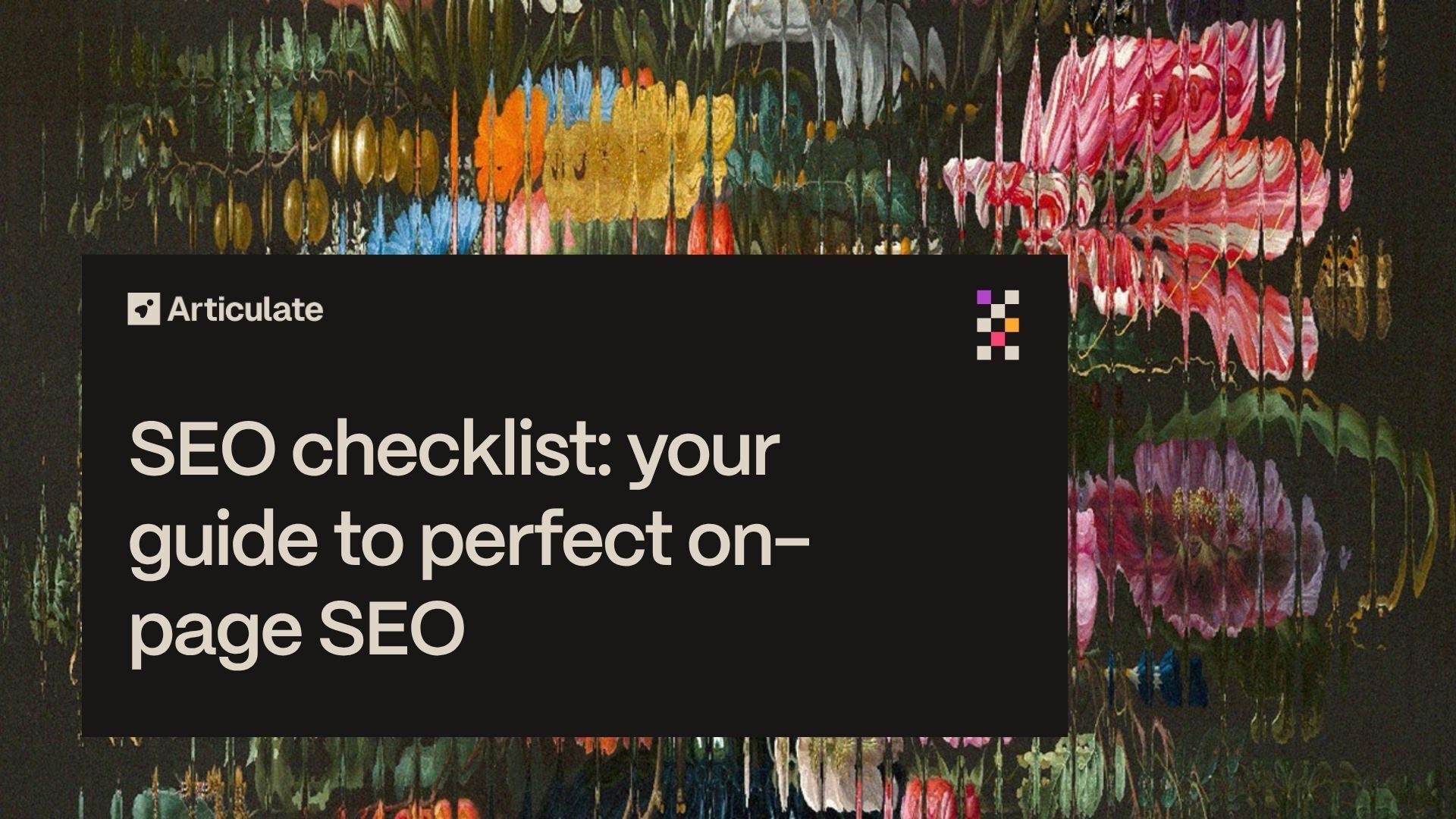 SEO checklist your guide to perfect on-page SEO
