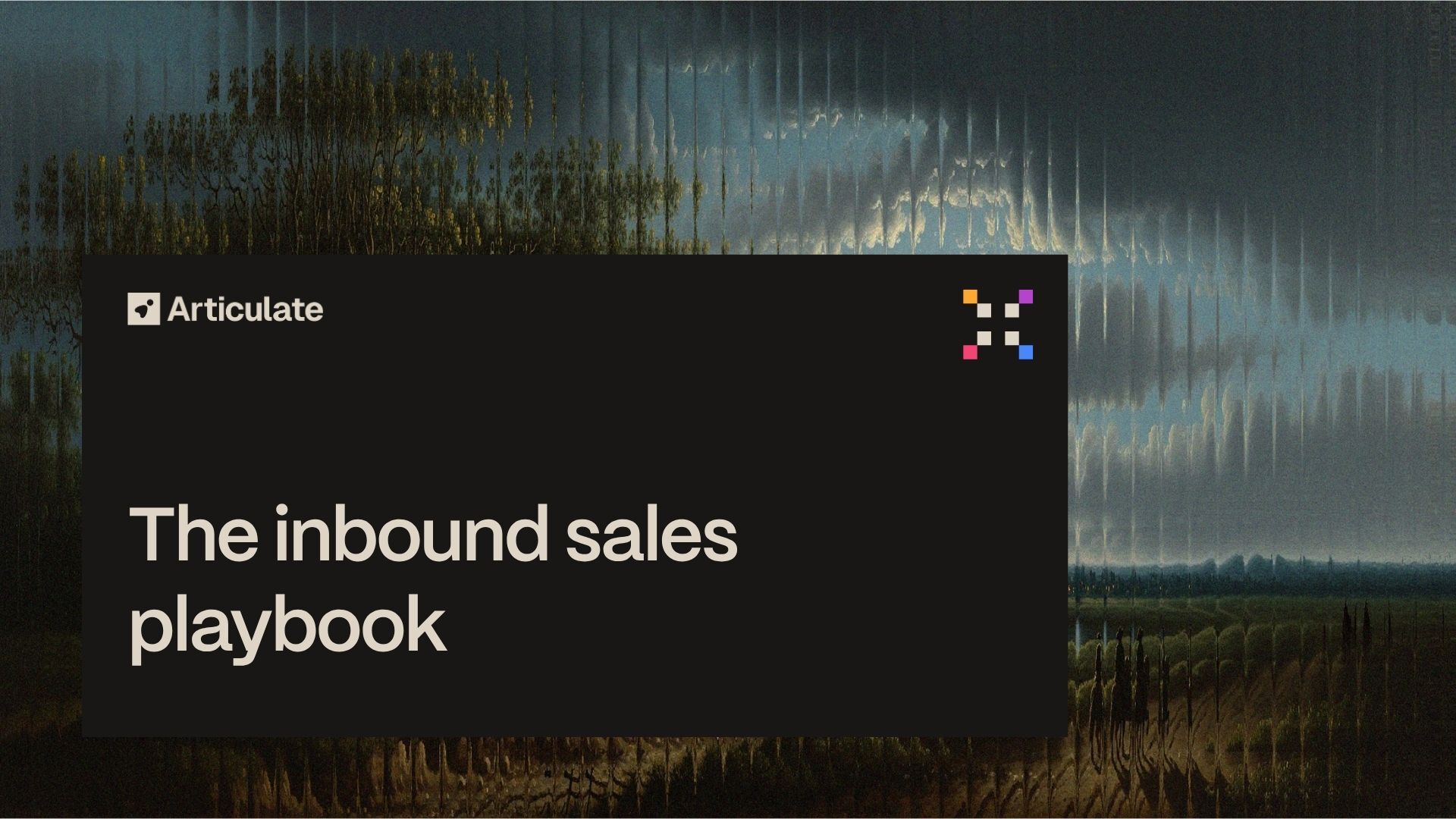 The inbound sales playbook